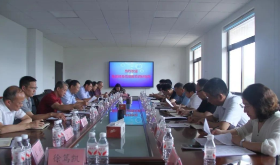 市城建集团党委副书记、总经理李德月一行莅临市勘测院有限公司调研指导